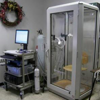 This is a picture of a Respiratory Care room.